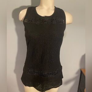 White House Black Market Textured Knit Top sleeveless top dressy woman’s XXS